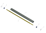 KÄRCHER Professional Ersatzteile Kehrmaschinen KM 85/50 W Bp Pack 0 Antriebswelle Seitenbesen kpl.
