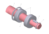 KÄRCHER Professional Ersatzteile Bodenreiniger B 200 R 1.246-230.2 Welle Riemenscheibe kpl.