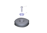 KÄRCHER Professional Ersatzteile Bodenreiniger B 150 R Bp Pack Dose+240AhGel+D90 1.246-034.0 Abweisrolle kpl.