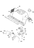 KÄRCHER Professional Ersatzteile Bodenreiniger BR 35/12 C Bp Pack 9.398-851.0 Deckel Buerstengehaeuse kpl.