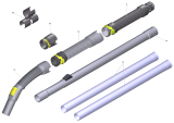 KÄRCHER Professional Ersatzteile Sauger T 12/1 EU 1.355-153.0 Zubehoer
