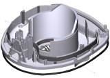 KÄRCHER Professional Ersatzteile Sauger T 15/1 eco!efficiency EU 1.355-246.0 Gehaeuse kpl. eco!