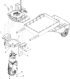 KÄRCHER Professional Ersatzteile Bodenreiniger Chariot iScrub 20-22 Entire Family BOM 0.223-238.0 DRIVE MOUNTING