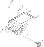 KÄRCHER Professional Ersatzteile Bodenreiniger Chariot iScrub 20-22 Entire Family BOM 0.223-238.0 FRAME & REAR WHEELS