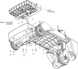 KÄRCHER Professional Ersatzteile Bodenreiniger Chariot iScrub 20-22 Entire Family BOM 0.223-238.0 PEDAL PLATFORM MOUNTING