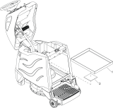 KÄRCHER Professional Ersatzteile Bodenreiniger PROD ASSEMBLY MACHINES 1.008-097.0 GRP, BATTERY TRAY, iGLOSS 20