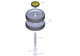 KÄRCHER Professional Ersatzteile Bodenreiniger BD 50/70 R BP PAD DRVR AGM 9.841-437.0 Set Abweisrolle Stapelaufbau SB