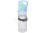 KÄRCHER Professional Ersatzteile Wasserspender WPD 200 Adv. Black  ABS Halter CO2-Flasche 0,5 & 2 kg