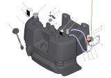 KÄRCHER Professional Ersatzteile Hochdruckreiniger Heisswasser HDS 3.5/30-4 Eg 1.109-154.0 Kraftstoff Tank