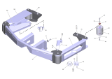 KÄRCHER Professional Ersatzteile Bodenreiniger B 200 R 1.246-230.2 Rammschutz kpl. B200R