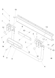KÄRCHER Professional Ersatzteile Bodenreiniger B 300 R I 1.480-235.2 ABS Rammschutz Saugbalken
