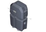 KÄRCHER Professional Ersatzteile Sauger BVL 5/1 Bp Pack EU 1.394-270.0 Gehaeuse Kopf kpl. BVL 5/1