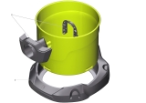 KÄRCHER Ersatzteile Nasstrockensauger WD 3 V-15/4/20 (YYY) *EU 1.628-104.0 Behaelter Kunststoff fuer Ersatz 15L YBBY