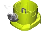 KÄRCHER Ersatzteile Nasstrockensauger WD 5 P V-25/5/22 (YYY) *EU-III 1.628-307.0 Behaelter Kunststoff fuer Ersatz 25L YBBY-
