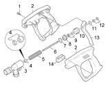 KÄRCHER Professional Ersatzteile Hochdruckreiniger Heisswasser HOCHDRUCKREINIGER HDS 8/15 S 220V 50Hz 1.694-041.0 Handspritzpistole