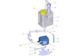 KÄRCHER Professional Ersatzteile Bodenreiniger B 50 W Bp+D60+Dose+Rinse+Autofill 1.533-236.0 Reinigungsmittel Dose kpl.