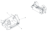 KÄRCHER Professional Ersatzteile Sauger CHARIOT 4 CV 60/1 LI 1.012-103.0 BUMPER REAR