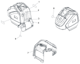 KÄRCHER Professional Ersatzteile Sauger CHARIOT 4 CV 60/1 INTL 1.012-104.0 LABELS DELUXE
