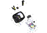 KÄRCHER Professional Ersatzteile Bodenreiniger B 50W Bp Pack 80Ah+D51 1.533-237.0 Bedienfeld kpl.
