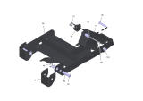 KÄRCHER Professional Ersatzteile Bodenreiniger KIRA B 50 1.533-001.0 Anhebung Buerstenkopf kpl.
