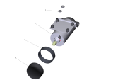 KÄRCHER Professional Ersatzteile Kehrmaschinen KM 105 Baugruppe Wasserpumpe 1.280-140.2