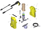 KÄRCHER Ersatzteile Hochdruckreiniger K 2 Universal Edition FJ *EU 1.673-009.0-A K 2 Universal Edition FJ *EU