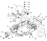 KÄRCHER Professional Ersatzteile Bodenreiniger BETCO FIBER PRO 8 1.008-021.0 FRAME ASSEMBLY