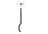 KÄRCHER Professional Ersatzteile Bodenreiniger B 260 RI Bp Pack Dose+SB+R100 1.480-252.0 Ablassschlauch kpl. oelfest DN50