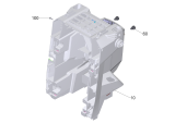 KÄRCHER Professional Ersatzteile Hochdruckreiniger Kaltwasser HD 13/18-4 SXA Plus 1.286-957.0 Rueckwand Vormontage