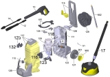 KÄRCHER Ersatzteile Hochdruckreiniger K 4 WCM Premium Home *EU 1.324-232.0-A K 4 WCM Premium Home *EU