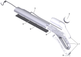 KÄRCHER Ersatzteile Hartflächenreiniger FC 8 Smart Signature Line *EU 1.055-711.0 Handgriff Stiel kpl. FC 8