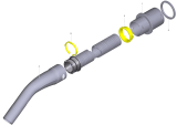 KÄRCHER Professional Ersatzteile Sauger NT 27/1 Me Adv  EU 1.428-114.0 Saugschlauch C35
