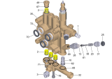 KÄRCHER Professional Ersatzteile Hochdruckreiniger Heisswasser HDS 10/21-4 M EU-I 1.071-939.0 Zylinderkopf kpl. 62 20 HDS