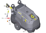 KÄRCHER Professional Ersatzteile Hochdruckreiniger Heisswasser HDS 10/21-4 M EU-I 1.071-939.0 HDS 10/21-4 M *EU-I