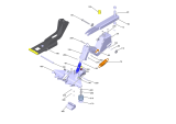 KÄRCHER Professional Ersatzteile Bodenreiniger B 110 R Classic Bp Pack +R75 1.161-435.0 Hubvorrichtung kpl. Saugbalken