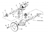 Ersatzteile Columbia Rasentraktoren 110/760 SL Typ: 135-3980  (1985) Differential