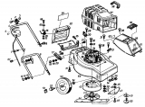 Ersatzteile Golf Elektromäher 245 HE Typ: 02623.06  (1985) Grundgerät