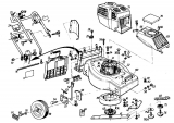 Ersatzteile Gutbrod Elektromäher HE 46 Typ: 02865.03  (1985) Grundgerät