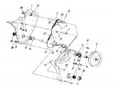 Ersatzteile MTD Motorhacke Gartentiller 3 N Typ: 216-0310  (1986) Kettenkasten 