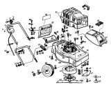 Ersatzteile Golf Elektromäher 245 HE Typ: 02623.06  (1986) Grundgerät