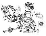 Ersatzteile Gutbrod Motormäher HB 46-4 T Typ: 02866.05  (1986) Grundgerät