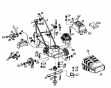 Ersatzteile Gutbrod Elektromäher Turbo 38 HE Typ: 02863.04  (1986) Grundgerät