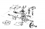 Ersatzteile Gutbrod Motormäher mit Antrieb HB 55 R Typ: 02882.04  (1986) Getriebe