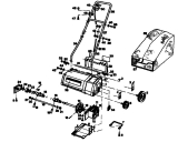 Ersatzteile Gutbrod Elektrovertikutierer VE 32 Typ: 02890.02  (1986) Grundgerät