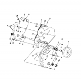 Ersatzteile MTD Motorhacke Gartentiller 3 Typ: 217-0300  (1987) Kettenkasten 