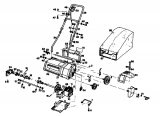 Ersatzteile Gutbrod Elektrovertikutierer VE 32 Typ: 02890.06  (1987) Grundgerät