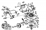 Ersatzteile Golf Elektromäher 345 HLES Typ: 02841.03  (1988) Grundgerät