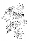 Ersatzteile MTD Motorhacke Deluxe LD Typ: 219-3860  (1989) Hackantrieb 