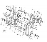 Ersatzteile MTD Motorhacke Deluxe LD Typ: 219-3860  (1989) Kettenkasten 