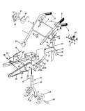 Ersatzteile MTD Motorhacke Gartentiller 5 Typ: 219-3200  (1989) Holm 